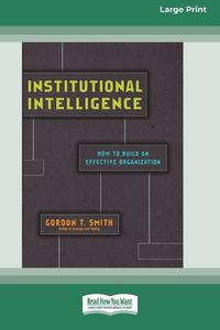 Produktbild: Institutional Intelligence