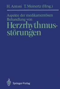 Produktbild: Aspekte der medikament&ouml;sen Behandlung von Herzrhythmusst&ouml;rungen