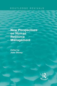 Produktbild: New Perspectives on Human Resource Management (Routledge Revivals)