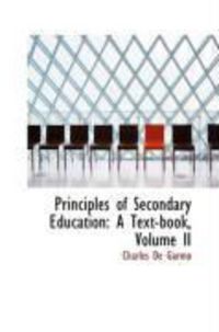 Produktbild: Principles of Secondary Education: A Text-Book, Volume II