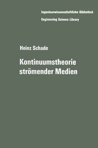 Produktbild: Kontinuumstheorie str&ouml;mender Medien