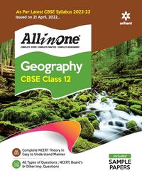 Produktbild: CBSE All In One Geography Class 12 2022-23 Edition (As per latest CBSE Syllabus issued on 21 April 2022)