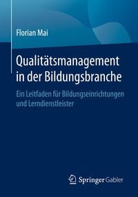Produktbild: Qualit&auml;tsmanagement in der Bildungsbranche