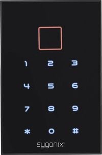 Bild vom Artikel Sygonix SY-3435062 Codeschloss Oberflächenmontage  12 V/DC IP66 mit beleuchteter Tastatur, mit Touchscreen vom Autor 