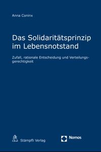 Produktbild: Das Solidarit&auml;tsprinzip im Lebensnotstand