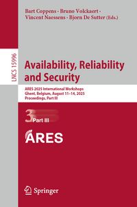 Produktbild: Availability, Reliability and Security