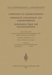 Produktbild: Symposium on Paramyloidoses / Symposium Concernant les Paramylo&iuml;doses / Symposium &uuml;ber die Paramyloidosen
