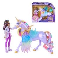 Produktbild: Unicorn Academy - Wing Magic Sophia & Wildstar Spielset, Einhorn-und-Puppe-Set mit Fl&uuml;geln, Alicorn mit Reiterin & Zubeh&ouml;r, ab 4 J.