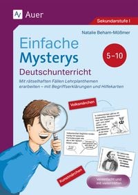 Produktbild: Einfache Mysterys Deutschunterricht 5-10