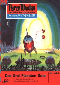 Produktbild: Perry Rhodan 435: Das Drei-Planeten-Spiel