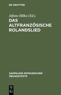 Produktbild: Das altfranz&ouml;sische Rolandslied
