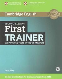 Produktbild: First Trainer Six Practice Tests Without Answers with Audio
