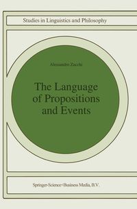Produktbild: The Language of Propositions and Events
