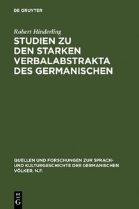 Produktbild: Studien zu den starken Verbalabstrakta des Germanischen