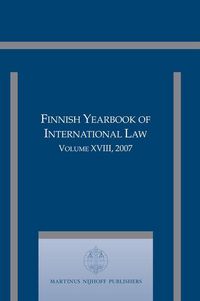 Produktbild: Finnish Yearbook of International Law, Volume 18 (2007)