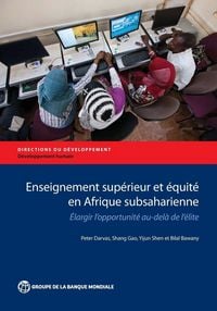 Produktbild: Enseignement Sup&eacute;rieur Et &Eacute;quit&eacute; En Afrique Subsaharienne