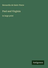 Produktbild: Paul and Virginia