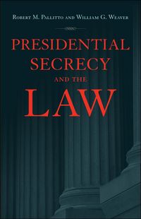 Produktbild: Presidential Secrecy and the Law