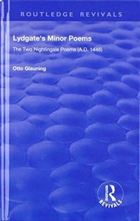 Produktbild: Lydgate's Minor Poems