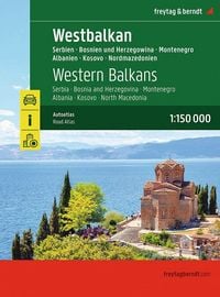Produktbild: Freytag & berndt Autoatlas Westbalkan 1:150.000