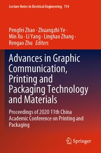 Produktbild: Advances in Graphic Communication, Printing and Packaging Technology and Materials