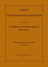 Produktbild: Inscriptiones Belgicae