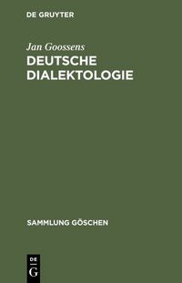 Produktbild: Deutsche Dialektologie