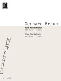Produktbild: Braun, G: 5 Meditationen