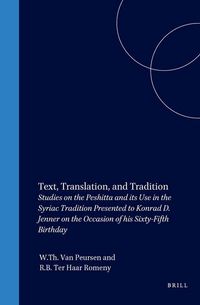 Produktbild: Text, Translation, and Tradition