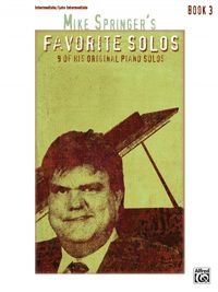 Produktbild: Mike Springer's Favorite Solos, Bk 3