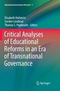 Produktbild: Critical Analyses of Educational Reforms in an Era of Transnational Governance