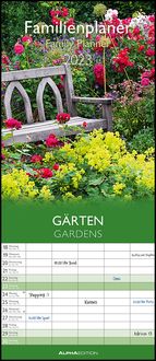 Bild vom Artikel Gärten 2023 Familienplaner - Wandkalender - Familienkalender - 19,5x45 vom Autor 