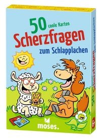 Produktbild: 50 coole Karten - Scherzfragen zum Schlapplachen