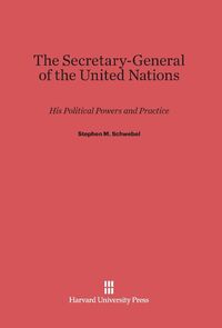 Produktbild: The Secretary-General of the United Nations