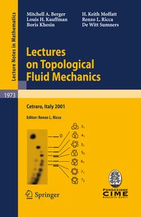 Produktbild: Lectures on Topological Fluid Mechanics