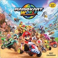 Produktbild: Mario Kart World 2027 Wall Calendar with Bonus Stickers