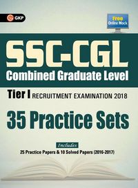 Produktbild: SSC - CGL Combined Graduate Level Tier I - 35 Practice Papers 2018
