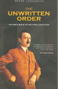 Produktbild: Longerich, P: The Unwritten Order