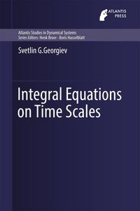 Produktbild: Integral Equations on Time Scales