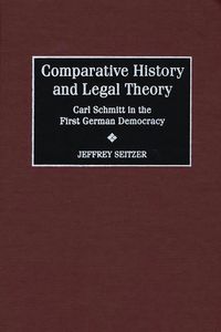 Produktbild: Comparative History and Legal Theory