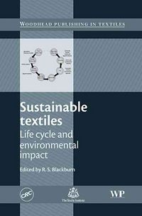 Produktbild: Sustainable Textiles: Life Cycle and Environmental Impact