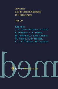 Produktbild: Advances and Technical Standards in Neurosurgery