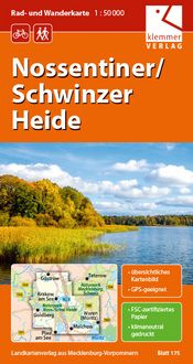 Produktbild: Rad- und Wanderkarte Nossentiner/Schwinzer Heide