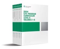 Produktbild: 2024 CFA Program Curriculum Level II Box Set, Volumes 1 - 6
