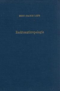 Produktbild: Rechtsanthropologie.