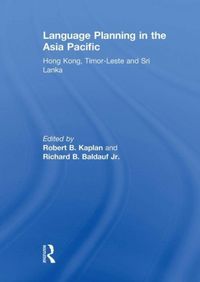 Produktbild: Language Planning in the Asia Pacific