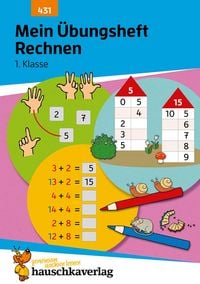 Produktbild: Mein &Uuml;bungsheft Rechnen lernen 1. Klasse