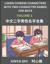 Produktbild: Learn Chinese Characters with Learn Two-character Names for Boys (Part 1)