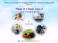 Produktbild: Picture sound book for teenage children for learning Chinese words related to Things in a house Volume 2
