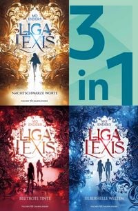 Produktbild: Bookford Manor Trilogie Band 1-3 in einem Bundle: Liga Lexis Nachtschwarze Worte / Blutrote Tinte / Silberhelle Welten